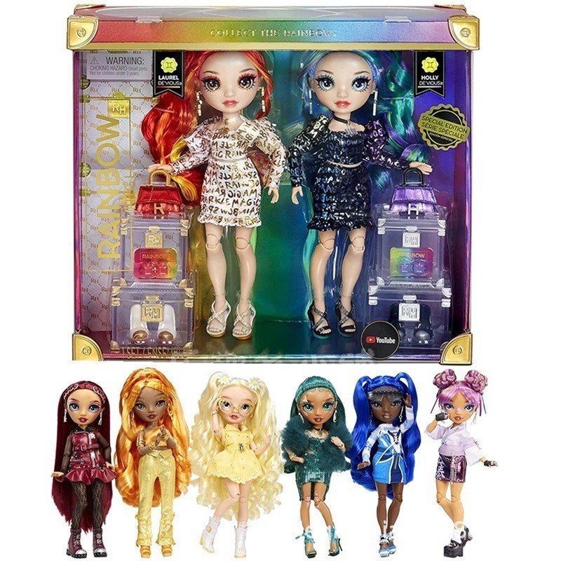 MGA LOL Surprise Fashion Rainbow High School Big Sister Rainbo Dress-Up  Slime Rock Brinquedo | Shopee Brasil
