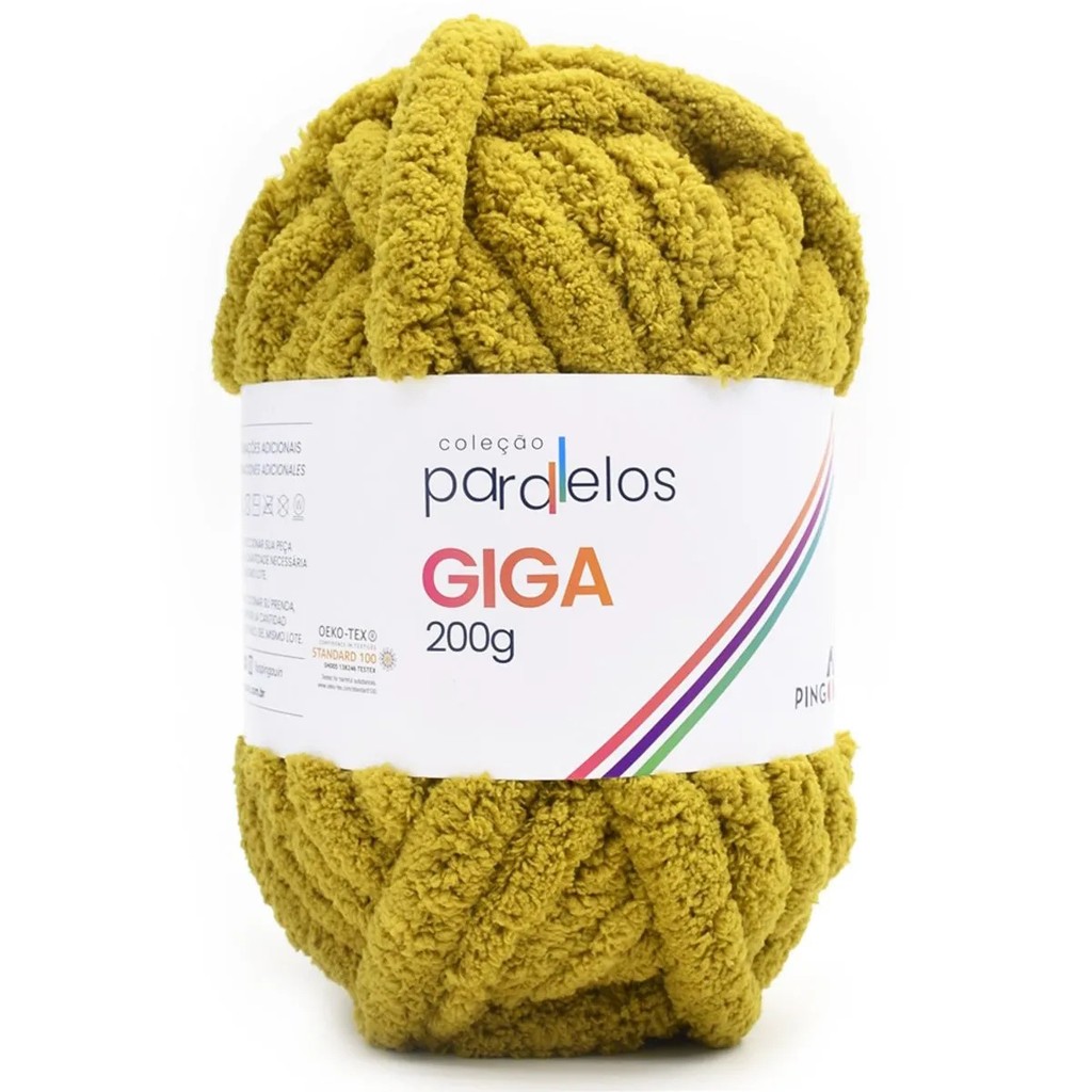 Fio/Lã Pingouin GIGA 200g 20m TEX 10000 (fio fofinho) - Coleção