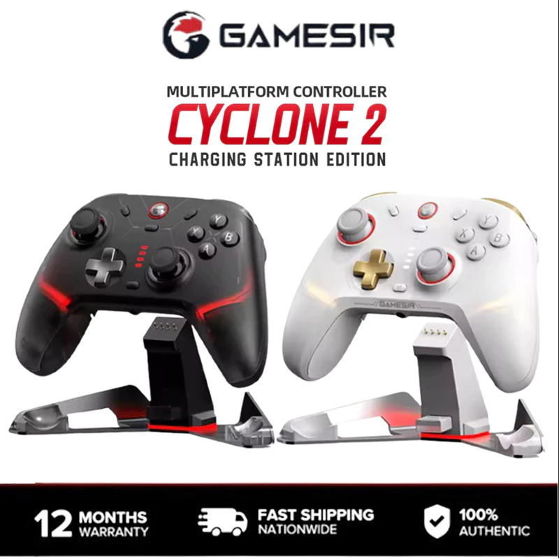 GameSir Cyclone 2 Controlador De Interruptor Sem Fio Bluetooth Gamepad Com Efeito Hall Para Nintendo Switch iPhone Android