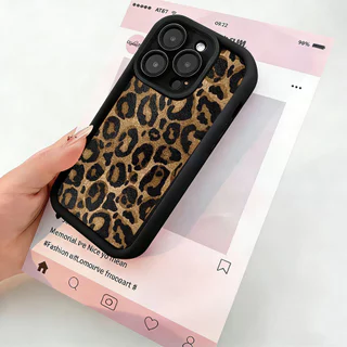 Para MOTO G84 G54 G10 G14 G15 G22 G24 G34 G53 G60 G75 EDGE 50 Capa De Celular De Leopardo Estilo Garota Ousada