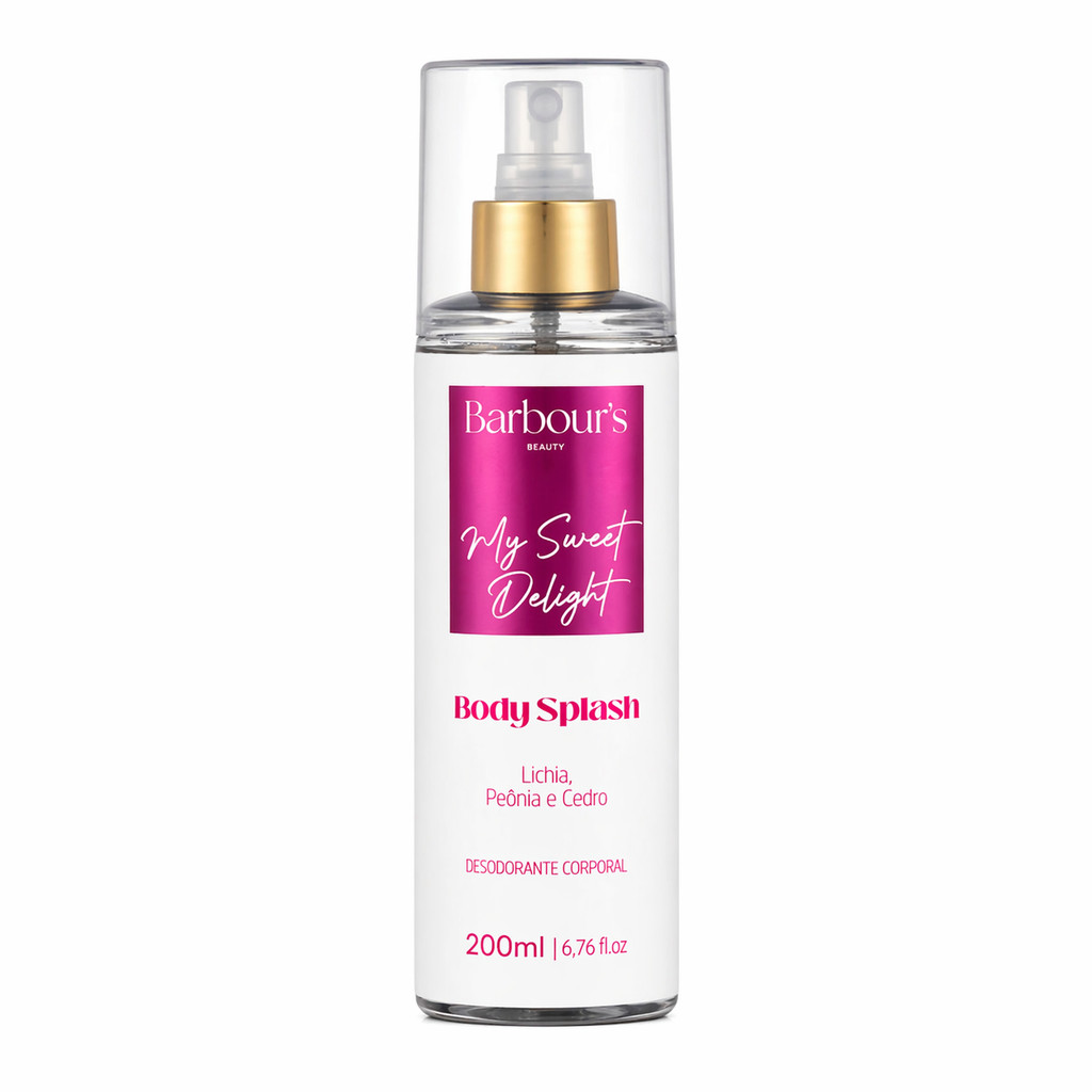 Body Splash My Sweet Delight Lichia Peônia Cedro 200ml | Shopee Brasil