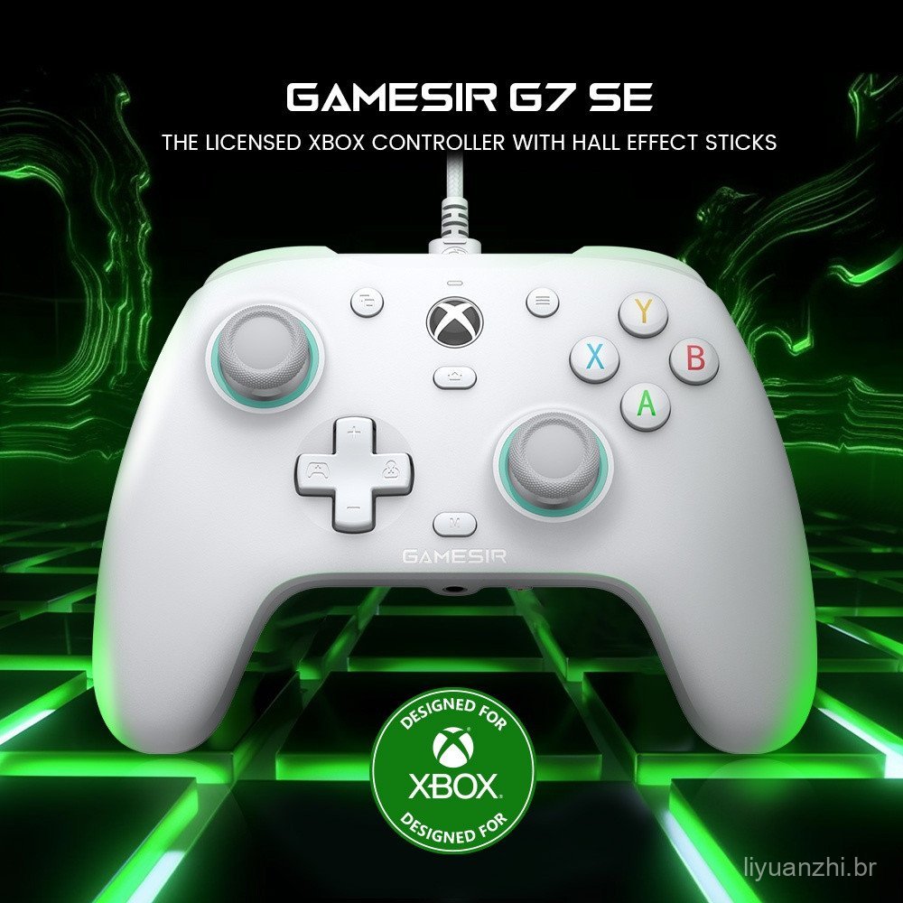Controle de jogos GameSir G7 SE para Xbox, gamepad com fio, compatível ...