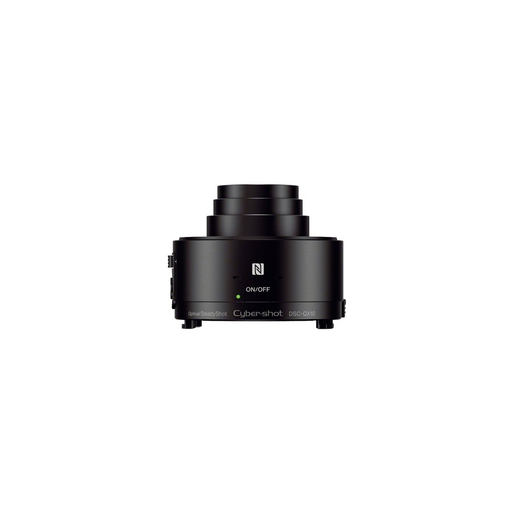 used] Sony Digital Camera Cyber-shot Lens-Style Camera QX10 Black
