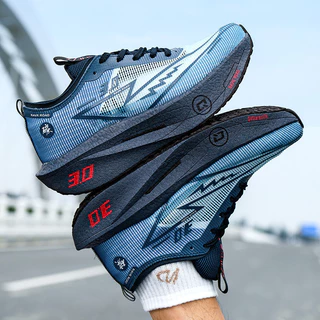 Novos Sapatos Esportivos Casuais De Placa De Carbono Com Almofada Macia E Tênis De Corrida off-road Antiderrapantes Ao A