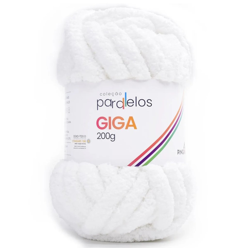 Fio/Lã Pingouin GIGA 200g 20m TEX 10000 (fio fofinho) - Coleção