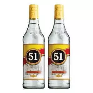 CACHAÇA 51 TRADICIONAL 965 ML KIT 2 UNIDADES