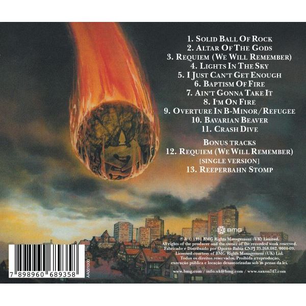 CD SAXON - SOLID BALL OF ROCK | Shopee Brasil