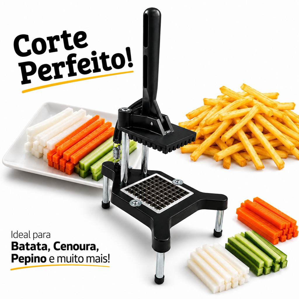 Picador Cortador Fatiador de Legumes Profissional Pequeno Ba