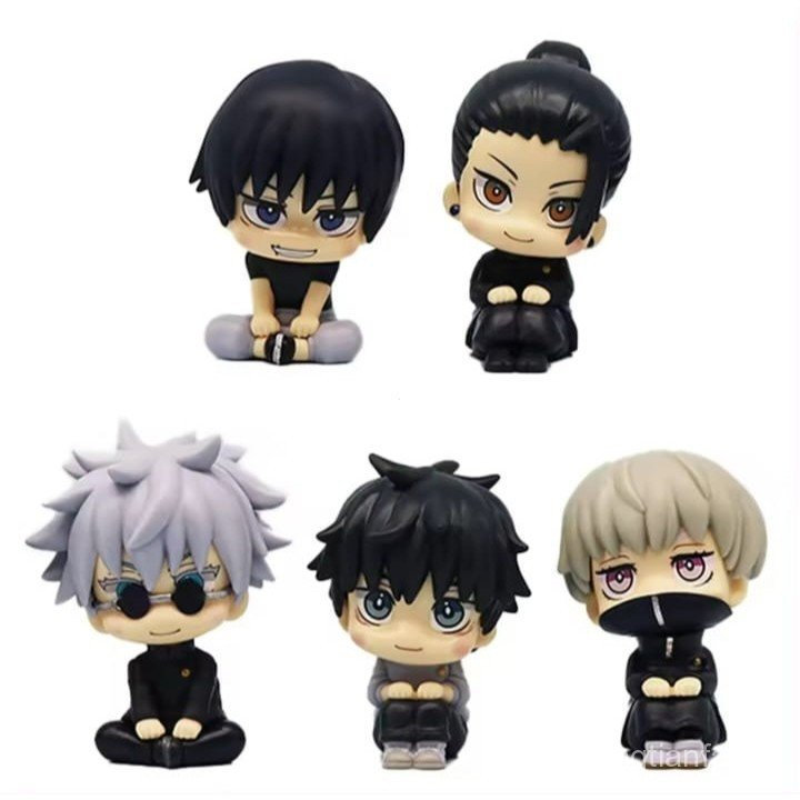 Boneco Figure Jujutsu Kaisen Gojo Toji Geto Inumaki Okkotsu Gojou Touji ...