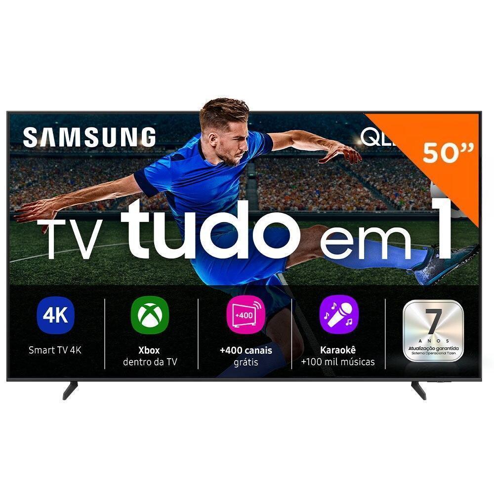 Smart TV 50 Polegadas Samsung, QLED 4K, Processador com AI - QN50QEF1A ...