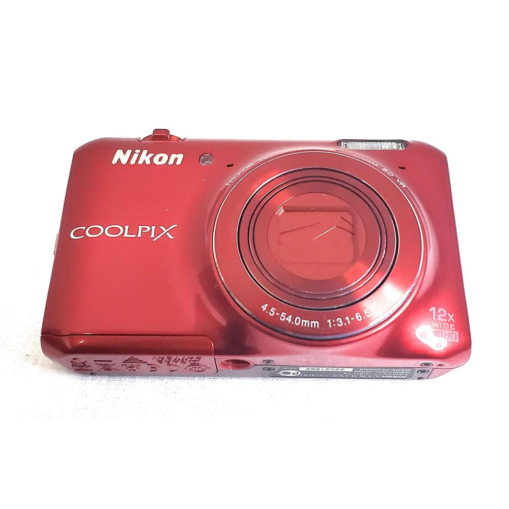 used] Nikon digital camera COOLPIX S6400 touch-panel LCD optical