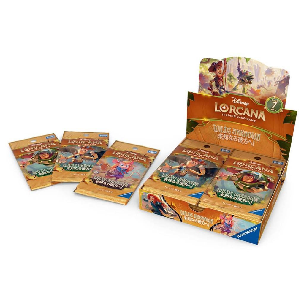 その他 Disney Lorcana Into the Unknown TAKARA TOMY Disney Lorcana TCG Japanese Version Booster Pack WILDS