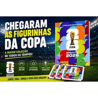 Kit Inicial Álbum Copa do Mundo 2026 + 5 Envelopes Panini — foto 4 — Achou Levou Brasil