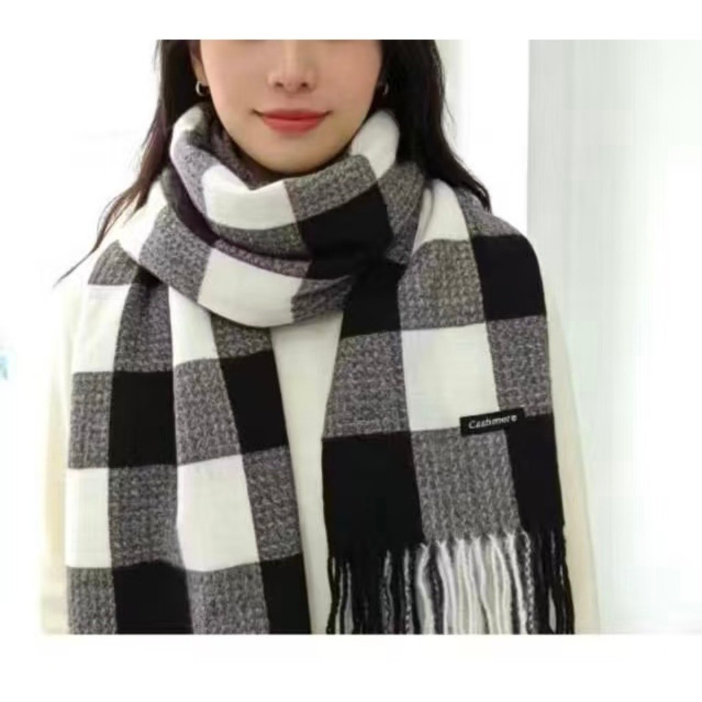 Cachecol Grosso Feminino Pashmina Lenço Moda Xale Echarpe Longo 915 ...