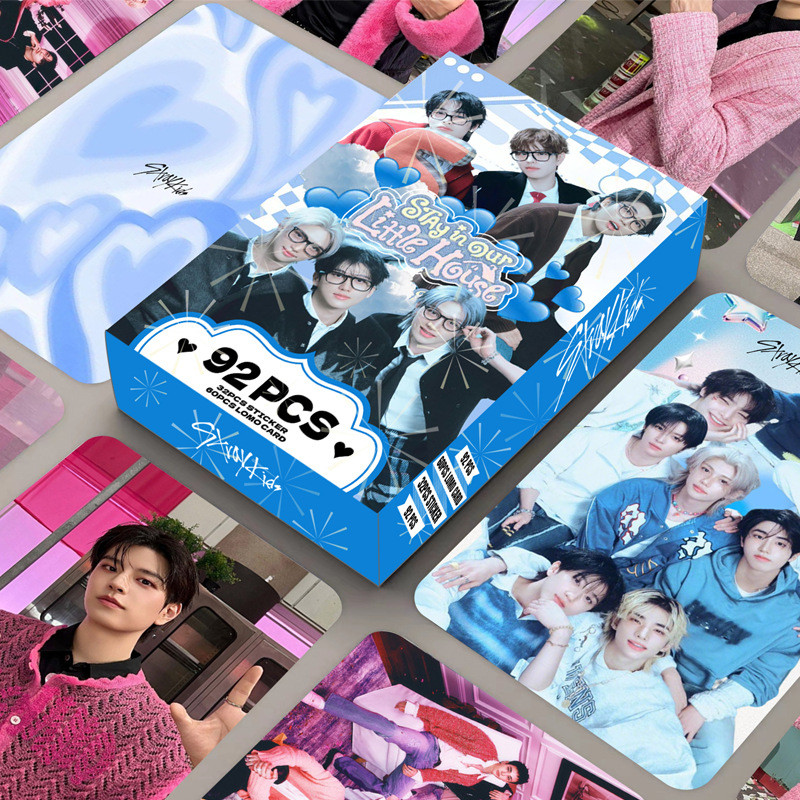 92-96pcs STRAY KIDS JJAM ATE Lomo Cards Lose My Breath skz Toy