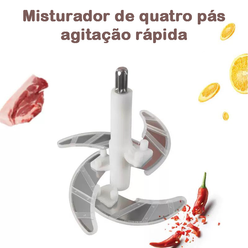 Moedor de carne durável resistente a choques 2 litros 3 litr