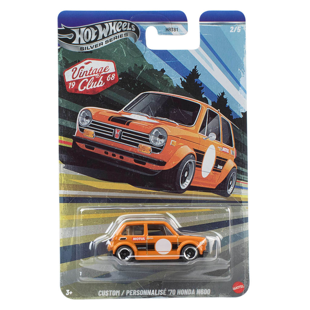 Carrinho Hot Wheels Silver Series 1968 Vintage Club Custom 70