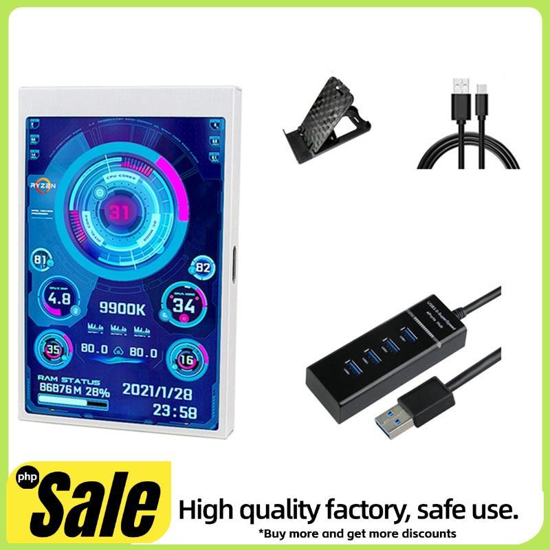 Monitor LCD 3.5 Polegada IPS Mini Tela Com HUB USB De 4 Portas Para ...
