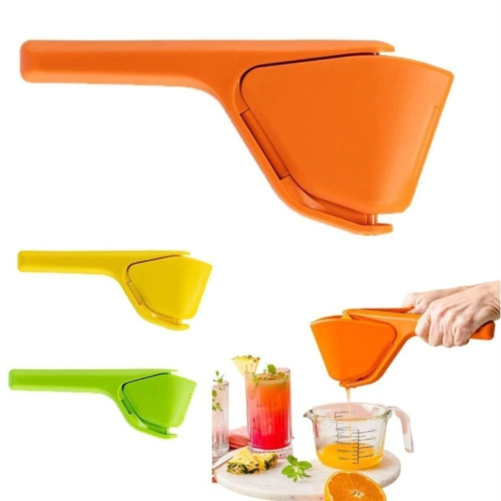 Espremedor de Frutas Manual | Multiuso de Limão e Laranja | 