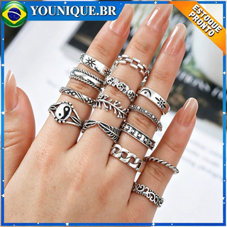 Anel Caveira Totenkopf Ss em Promoção na Shopee Brasil 2026