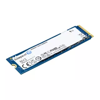 SSD Kingston NV3, 1TB, M.2 2280, PCIe 4.0 NVMe, Leitura 6000MB/s, Gravacao 4000MB/s, SNV3S-1000G