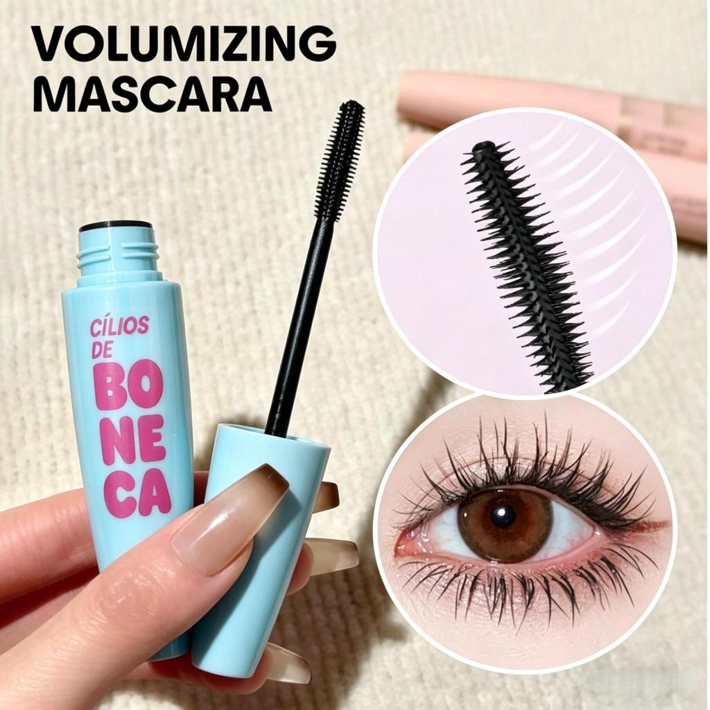 Máscara de Cílios Cílios de Boneca Efeito Volume e Definição Fast Glam ...