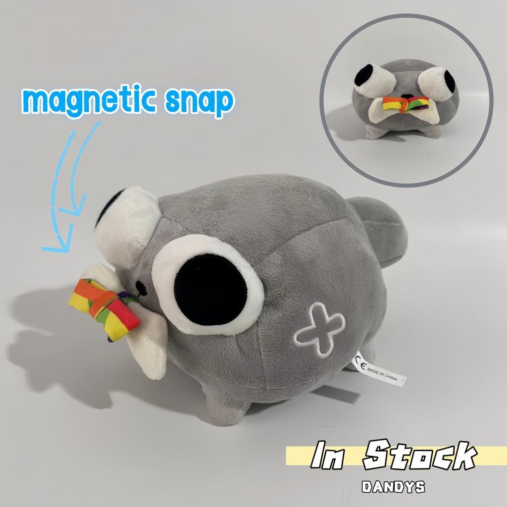 BCT ✨ Dandy's World Plushie Boneca Fofa Bassie Papel De Pelúcia