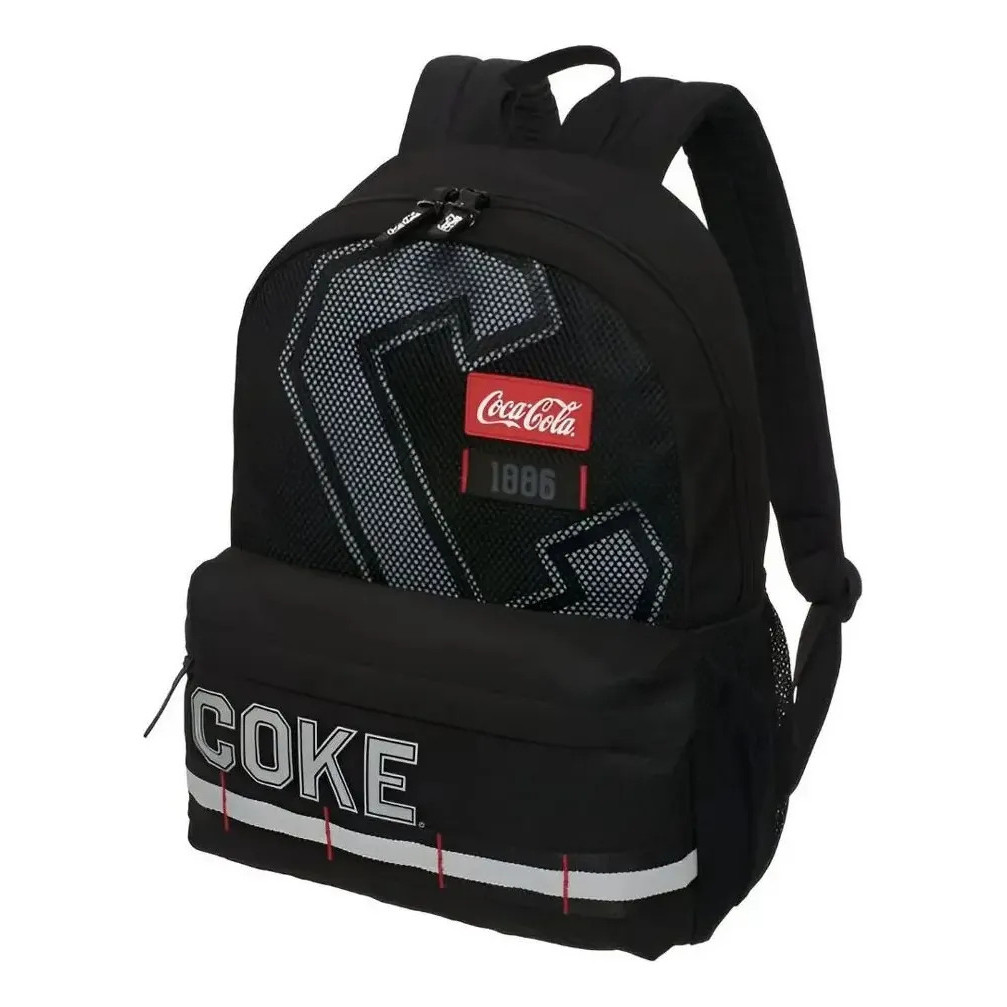 Mochila De Costas Coca Cola Grad Gear Preta Pacific | Shopee Brasil