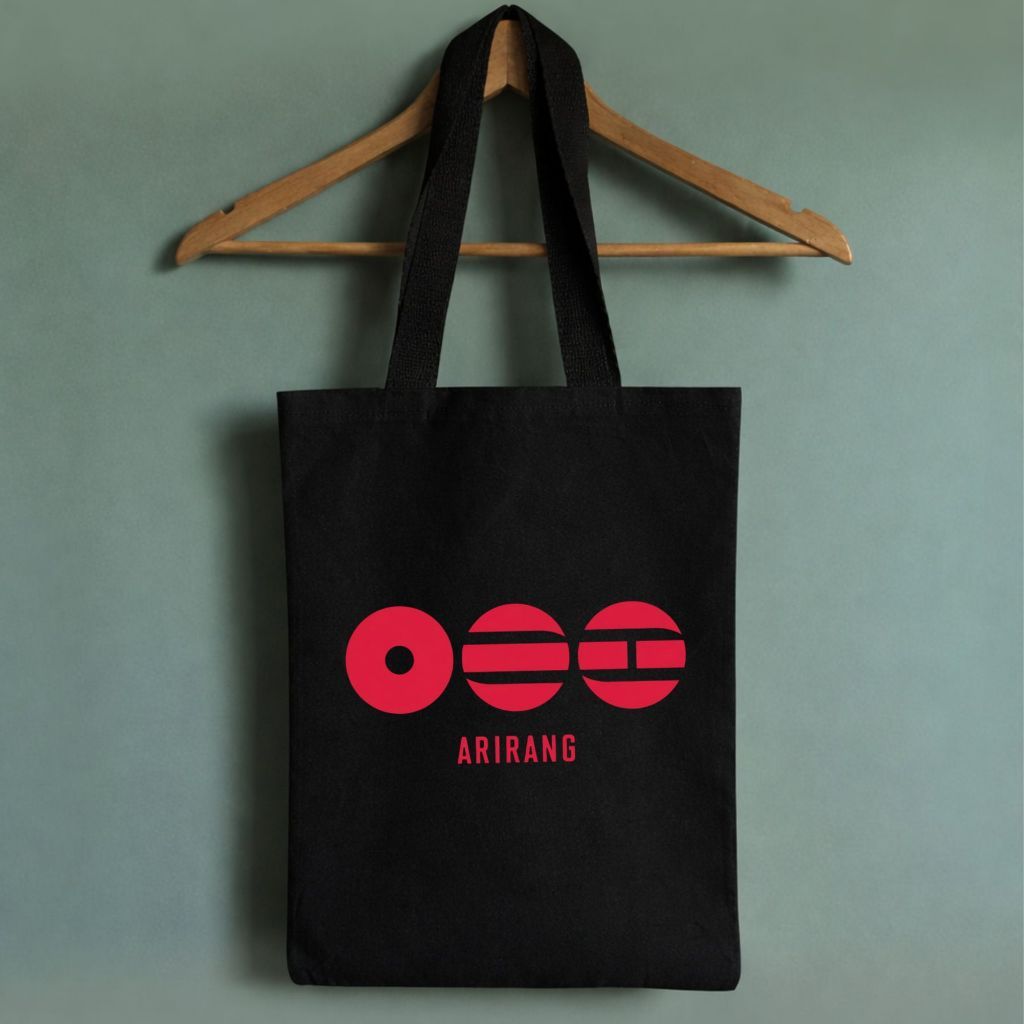 Bag Totebag Ecobag Arirang BTS World Tour 2026 Aesthetic Unissex