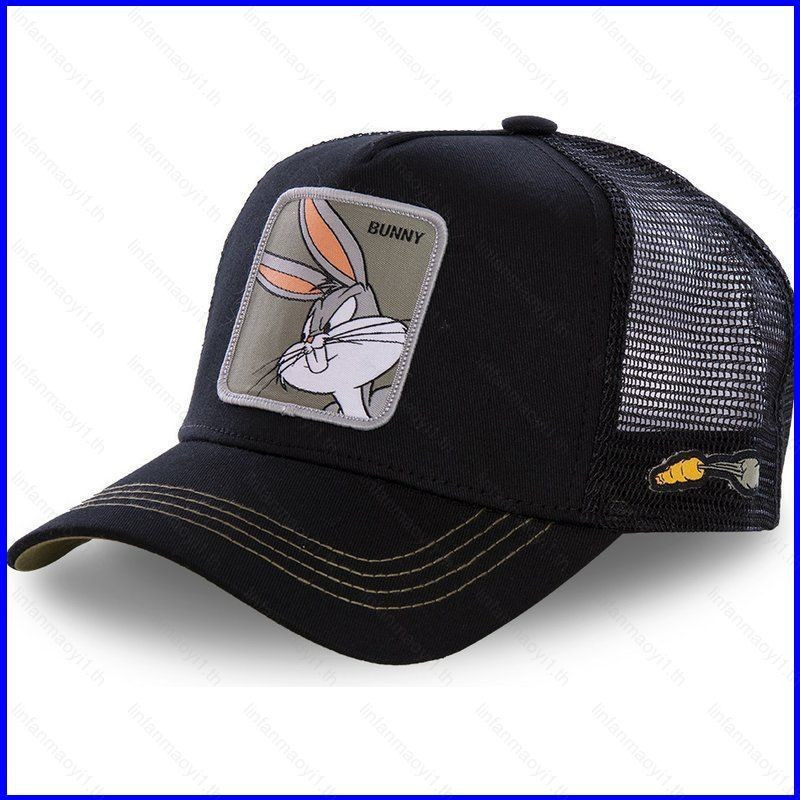 LF1 Bugs Bunny Daffy Duck Cartoon Boné De Beisebol Malha Respirável ...