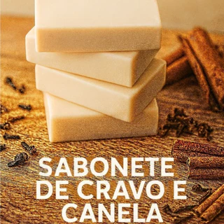 Sabonete Artesanal Cravo e Canela Aromae Perfumado para Banho Relaxante