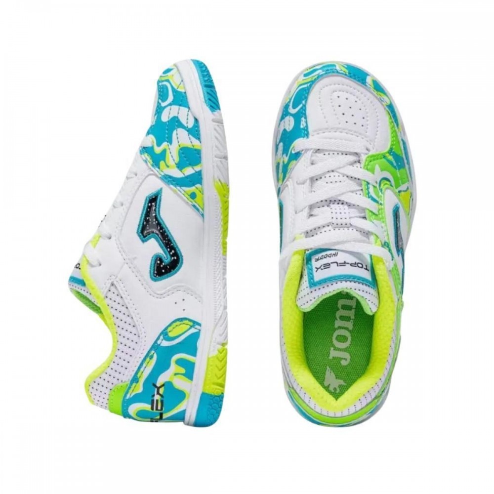 Chuteira Joma Top Flex Jr 2662 Futsal Indoor Infantil | Shopee Brasil