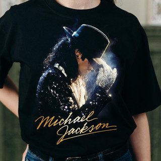 Camiseta SL1 Michael Jackson Bad Tour em Promoção na Shopee Brasil