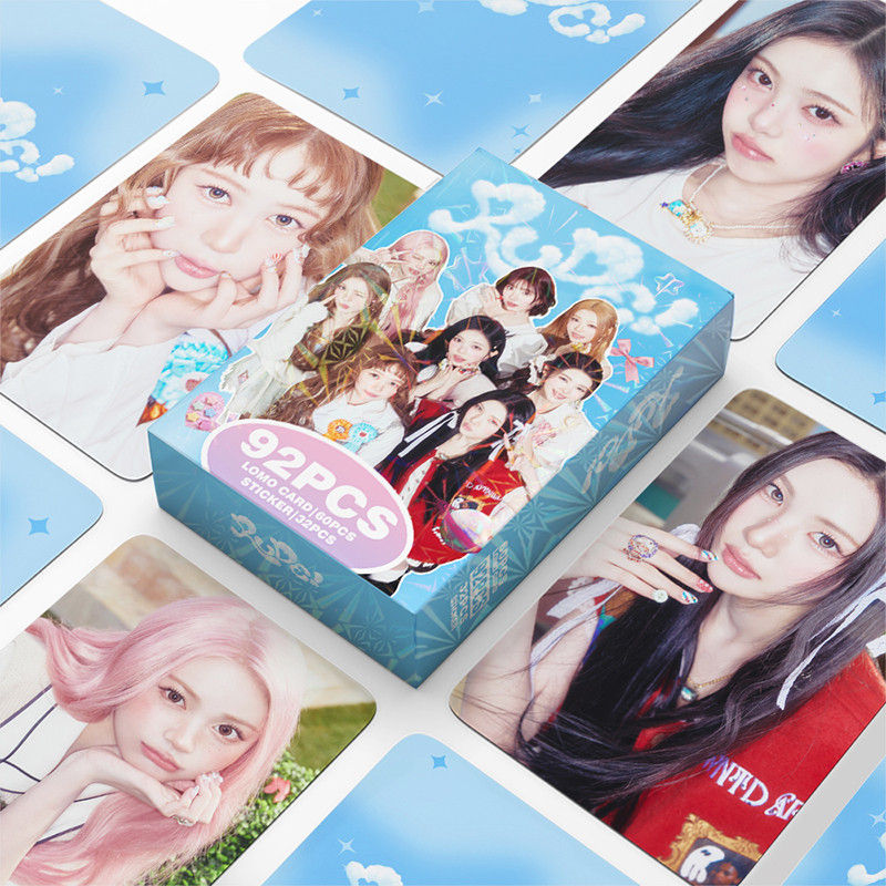92 Pçs/Caixa Hearts2Hearts Photocards H2H RUDE Álbum KPOP LOMO