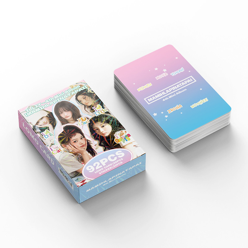 92 Pçs/Caixa ILLIT Photocards MAMIHLAPINATAPAI Álbum KPOP LOMO