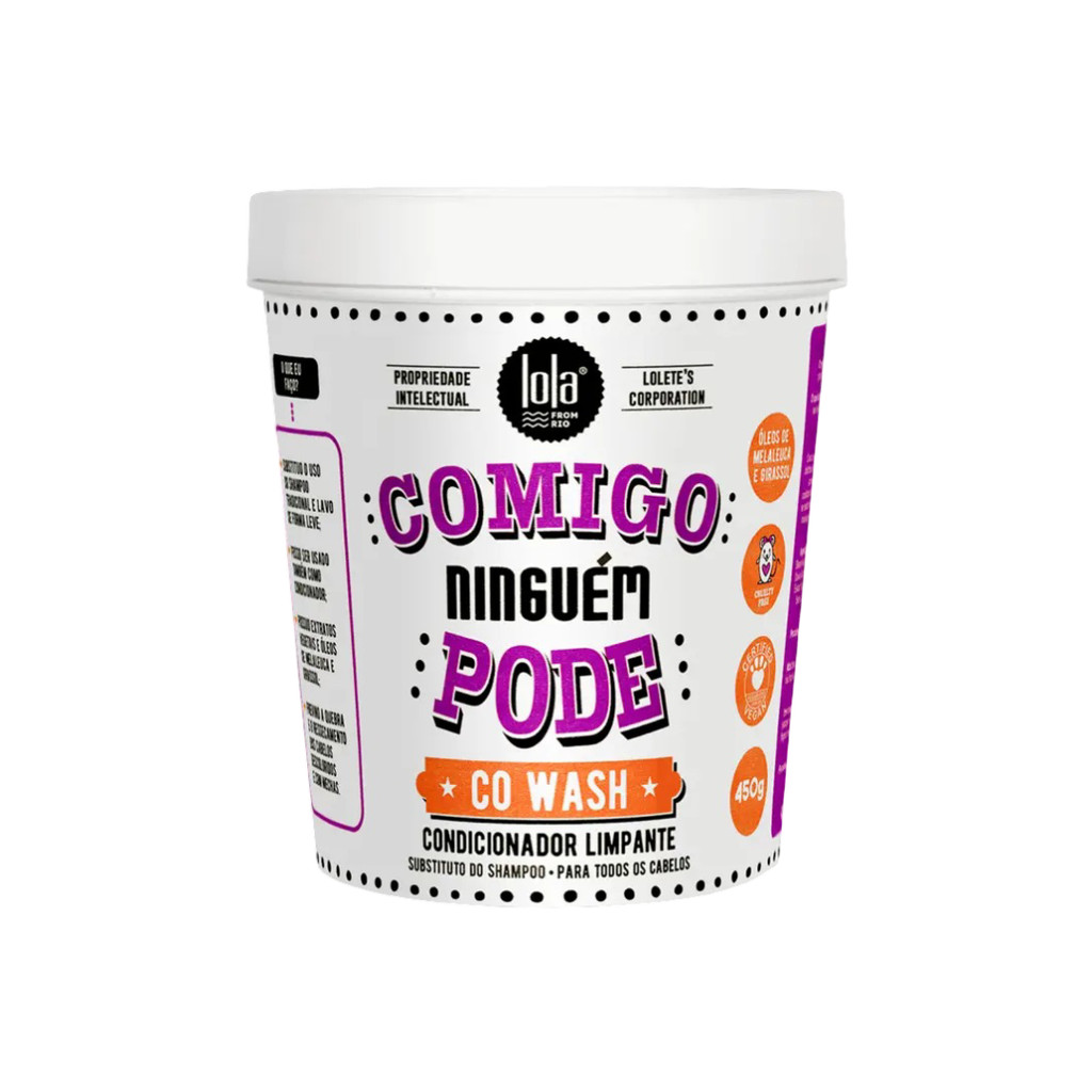 Lola Condicionador Co Wash Comigo Ninguém Pode 450g | Shopee Brasil
