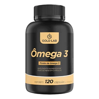Kit 2 Ômega 3 Gold Lab 1000mg 120 Cápsulas