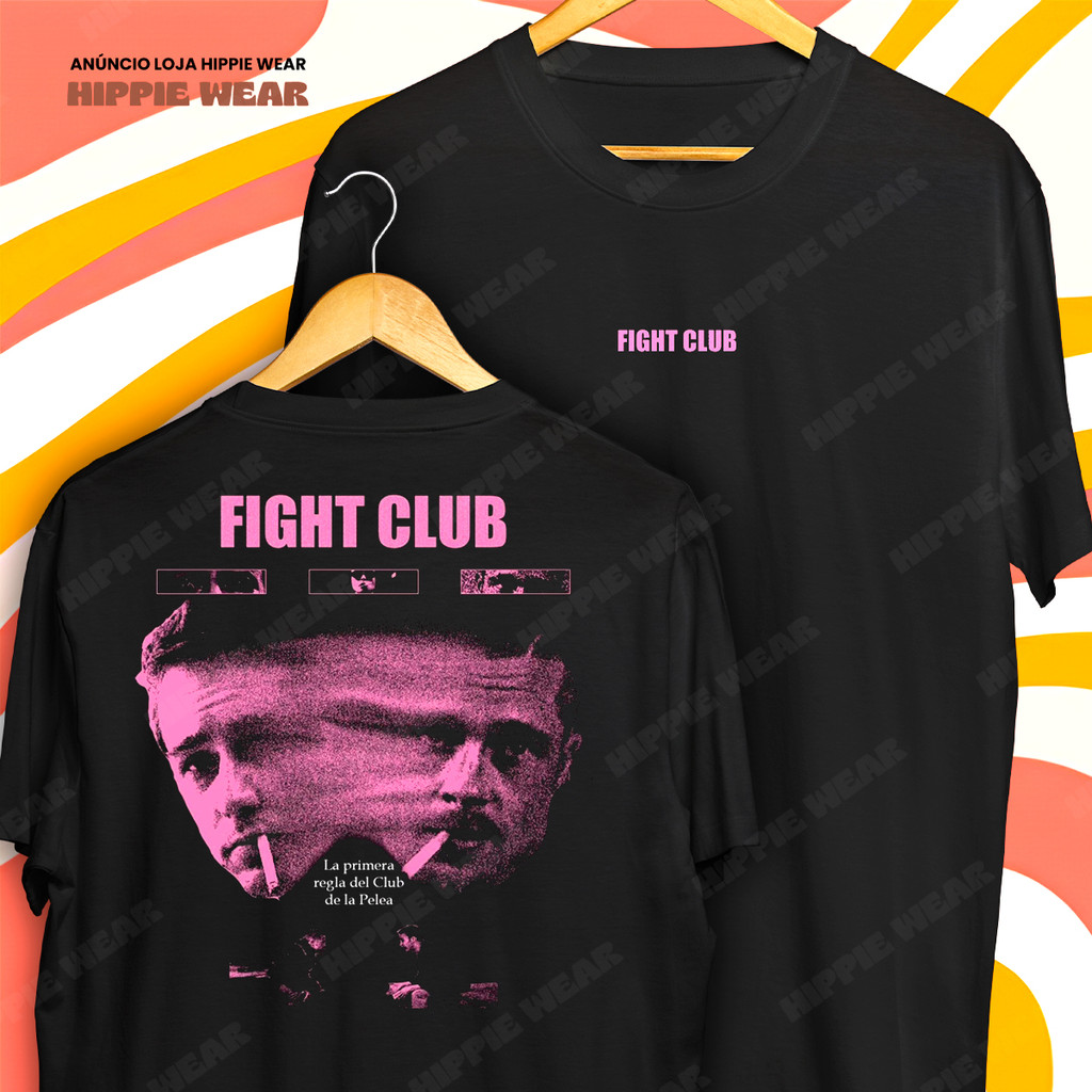 Camiseta Clube Da Luta Fight Club Filme Tyler Durden Brad Pitt