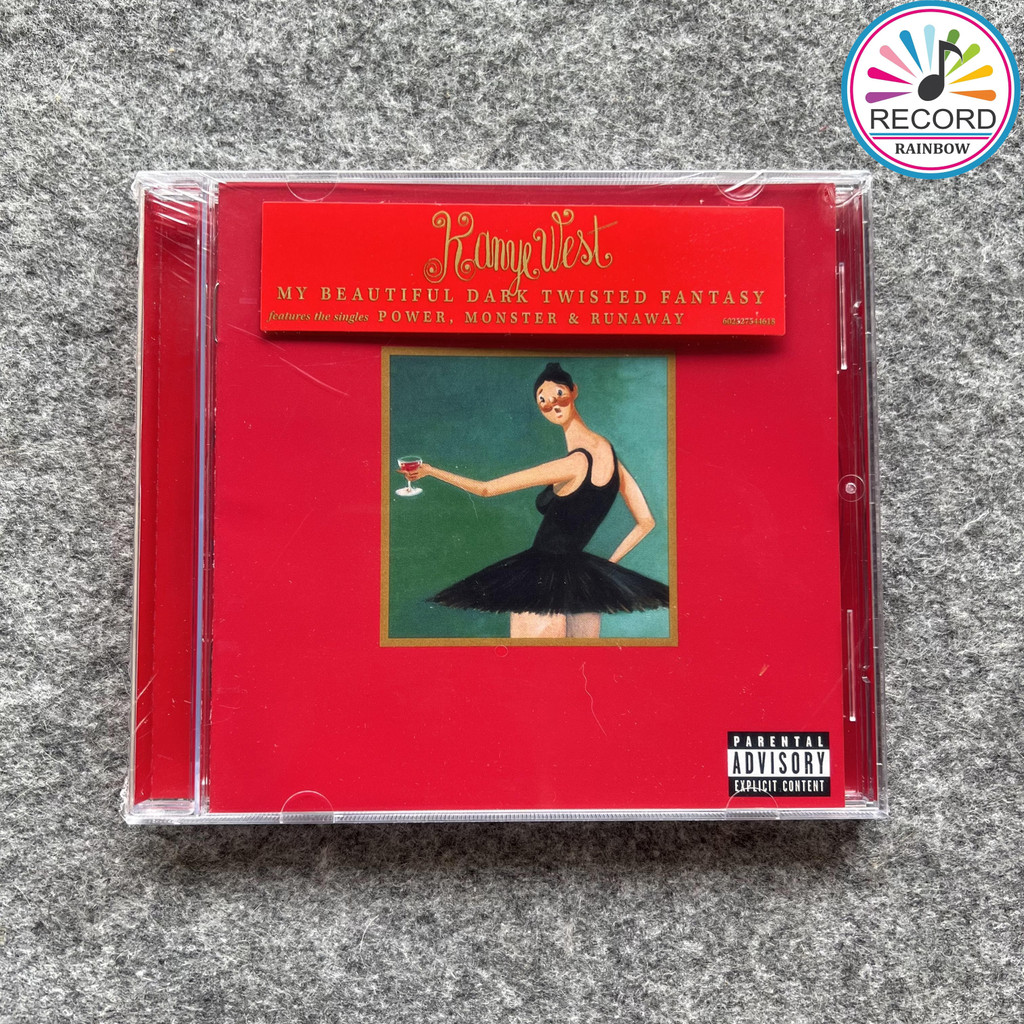 Kanye West My Beautiful Dark Twisted Fantasy Original CD Brand New