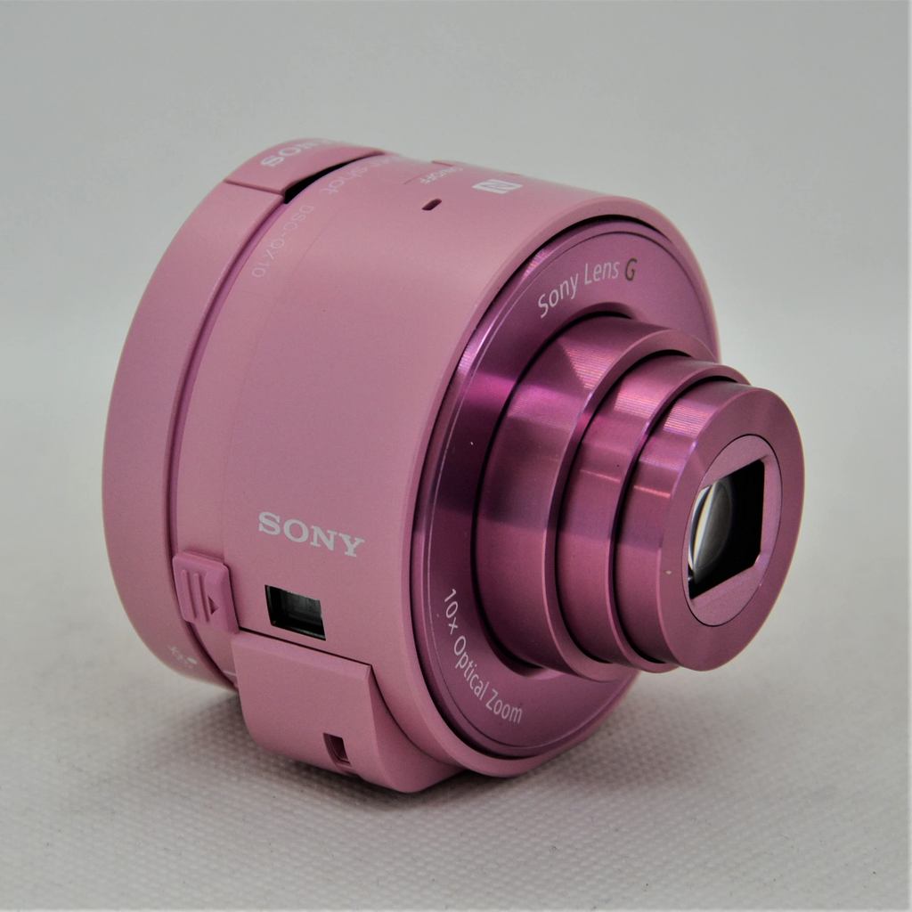 used] SONY Digital Camera Cyber-shot Lens-Style Camera QX10 Pink