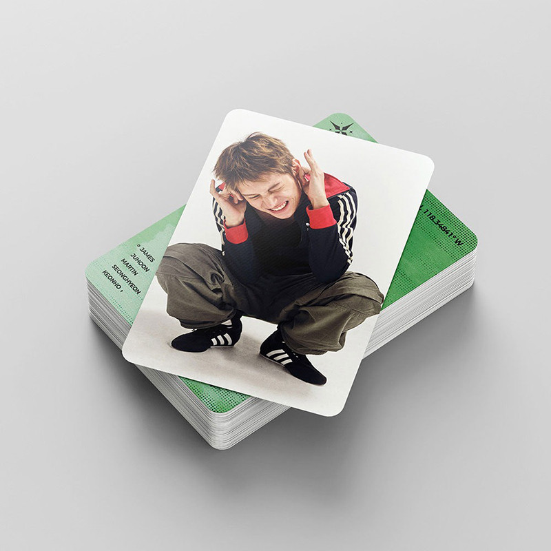 KPOP 55pcs CORTIS Photocard GREENGREEN Álbum LOMO Cartão De