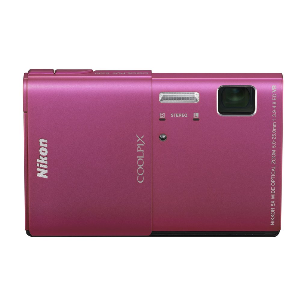 used] Nikon digital camera COOLPIX S100 Rose Pink S100PK | Shopee