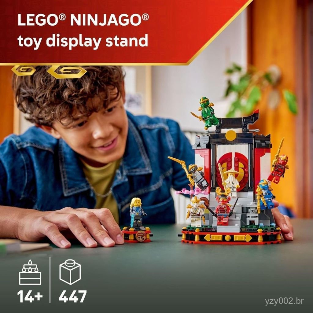 Lego NINJAGO 15º Aniversário do Show de Ninjas | Shopee Brasil
