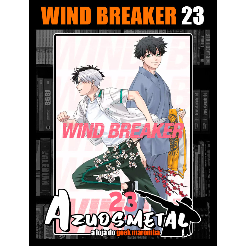 WIND BREAKER 1-23巻　ほぼ初版 Wind Breaker - Vol. 23 [Mangá: Panini] | Shopee Brasil