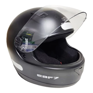 Capacete Moto Fechado New Ebf 7 Solid Preto Fosco