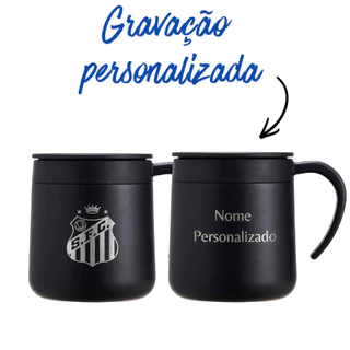 Caneca Térmica Personalizada 350ml – Escolha Seu Nome