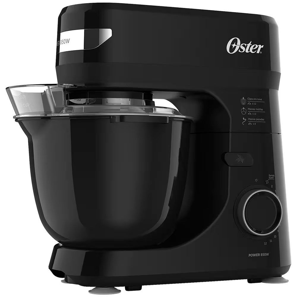 Batedeira Planetria Bowl Black III OBAT640 850W 12 Velocidad