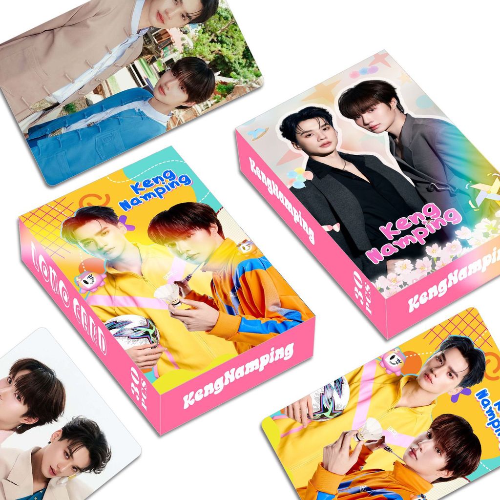 30 Peças Ídolo Tailandês TEETEEPOR TTP Lomo Cards 2Tee BL Duang