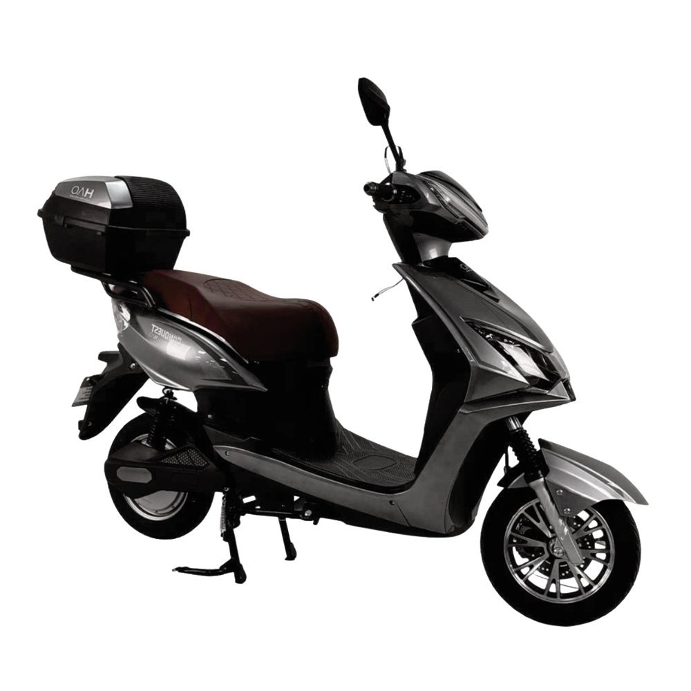 Bicicleta Elétrica HAO Conquest 1000W 32KM/H Capacidade 200Kg Cinza Bivolt