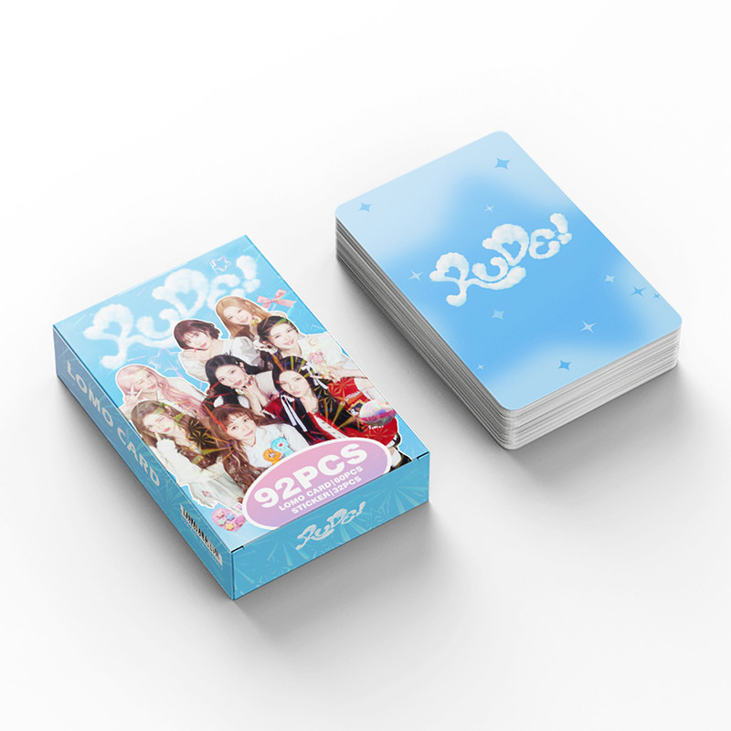 92 Pçs/Caixa Hearts2Hearts Photocards H2H RUDE Álbum KPOP LOMO